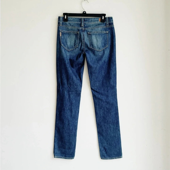 PAIGE | Jimmy Jimmy Skinny Dark Wash Distressed Jeans | 25 - Picture 3 of 6